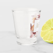 Hochzeit/Mit Monogramm Frühling-Stil Modernes Flor Schnapsglas (Links)