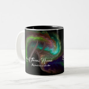 Hochzeit mit Monogramm Kaffeetassen