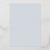 Hochzeit mit nautischem Anker Folieneinladung (Rückseite)