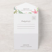 Hochzeit mit QR Code UAWG All In One Einladung (Außenbereich)