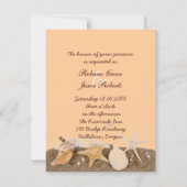 Hochzeit mit Seeblick Einladung (Rückseite)