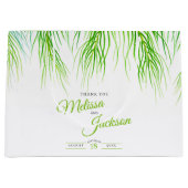 Hochzeit mit tropischen Palmen dank üppiger Vegeta Große Geschenktüte (Vorderseite)