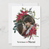 Hochzeit mit Verheiratetem Foto Einladung (Vorderseite)