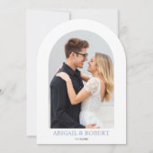 Hochzeit mit Vintagem blumengeschmücktem Wappen Einladung (Rückseite)