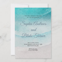 Hochzeit mit Wasser und Sand