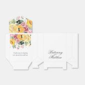 Hochzeit mit Wasserfarben Geschenkschachtel (Ungefaltet)