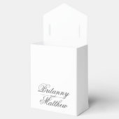 Hochzeit mit Wasserfarben Geschenkschachtel (Geöffnet)