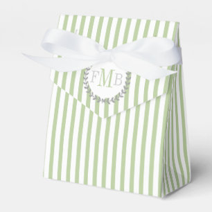 Hochzeit mit weißer Streifen auf dem Tablett Geschenkschachtel