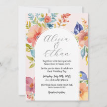 Hochzeit Moderne Blume Stilvolles Rosa