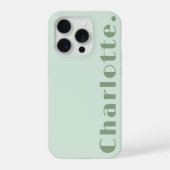 Hochzeit | Moderne Smaragdgrüne Brautjungfern mit iPhone Hülle (Rückseite)
