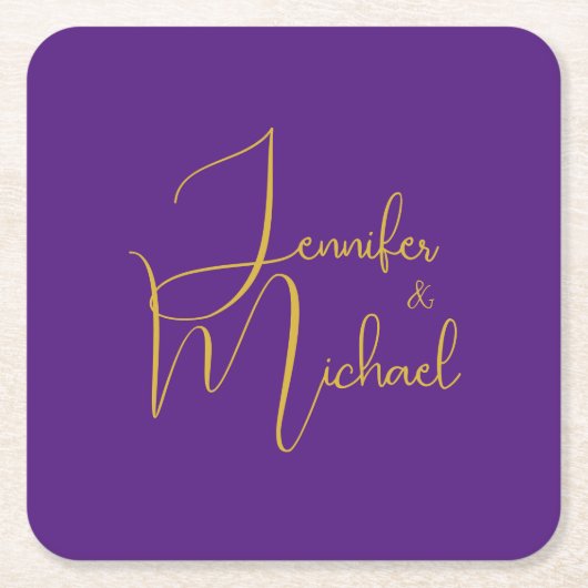 Hochzeit Moderner Minimalistischer Schlichter Kall Rechteckiger Pappuntersetzer (Vorderseite)