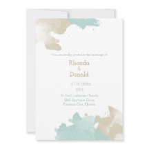 Hochzeit moderner Wasserfarben