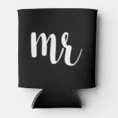 Hochzeit Mr. & Mrs. Bride Bräutigam Dosenkühler (Vorderseite)