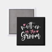 Hochzeit Mutter des Bräutigams Mama Junggesellinne Magnet (Vorderseite/Rückseite)