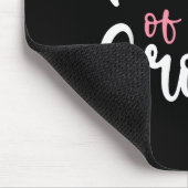 Hochzeit Mutter des Bräutigams Mama Junggesellinne Mousepad (Ecke)
