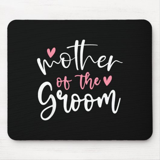 Hochzeit Mutter des Bräutigams Mama Junggesellinne Mousepad (Vorne)