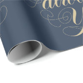 Hochzeit Nautic Gefallen Classic Es war immer du Geschenkpapier (Rolleneckpunkt)