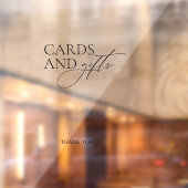 Hochzeit nehmen ein Geschenke Mirror Decal-Zeichen Fensteraufkleber (Blatt 2)