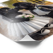 Hochzeit Newfs Fotodruck (Ecke)