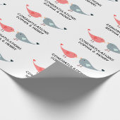 Hochzeit Niedlicher Liebesgebirgsnamen Geschenkpapier (Ecke)