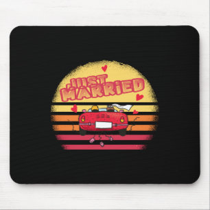 Hochzeit nur verheiratete Braut Groom Verheiratet  Mousepad