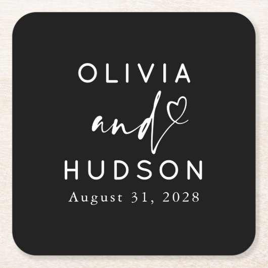 Hochzeit oder Abendessen mit Probe Rechteckiger Pappuntersetzer (Vorderseite)