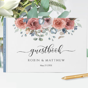 Hochzeit oder andere, trostlos blaue Bläschen Gästebuch
