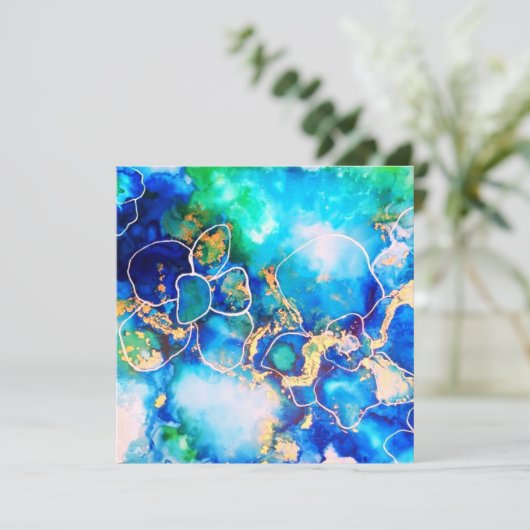 Hochzeit oder Dusche Vielen Dank Karten (Stehend Vorderseite)