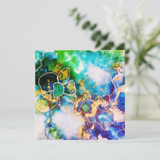 Hochzeit oder Dusche Vielen Dank Karten (Stehend Vorderseite)