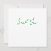 Hochzeit oder Dusche Vielen Dank Karten (Rückseite)