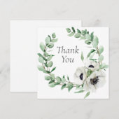 Hochzeit oder Dusche Vielen Dank Karten (Vorne/Hinten)