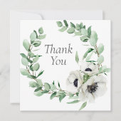 Hochzeit oder Dusche Vielen Dank Karten (Vorderseite)