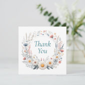 Hochzeit oder Dusche Vielen Dank Karten (Stehend Vorderseite)