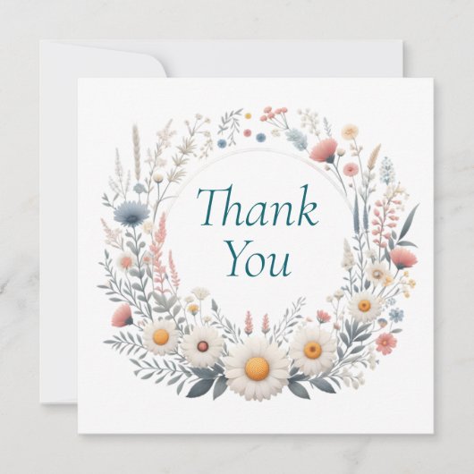 Hochzeit oder Dusche Vielen Dank Karten (Vorderseite)