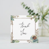 Hochzeit oder Dusche Vielen Dank Karten (Stehend Vorderseite)