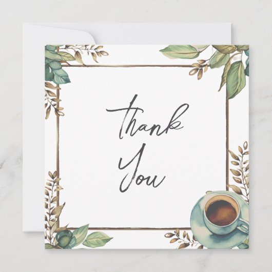 Hochzeit oder Dusche Vielen Dank Karten (Vorderseite)