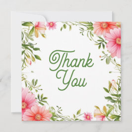 Hochzeit oder Dusche Vielen Dank Karten