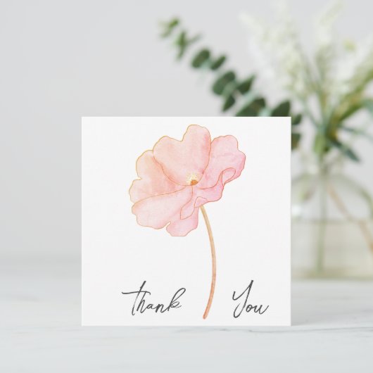 Hochzeit oder Dusche Vielen Dank Karten (Stehend Vorderseite)