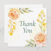 Hochzeit oder Dusche Vielen Dank Karten (Vorne/Hinten)