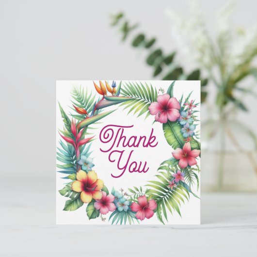 Hochzeit oder Dusche Vielen Dank Karten (Stehend Vorderseite)