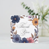 Hochzeit oder Dusche Vielen Dank Karten (Stehend Vorderseite)