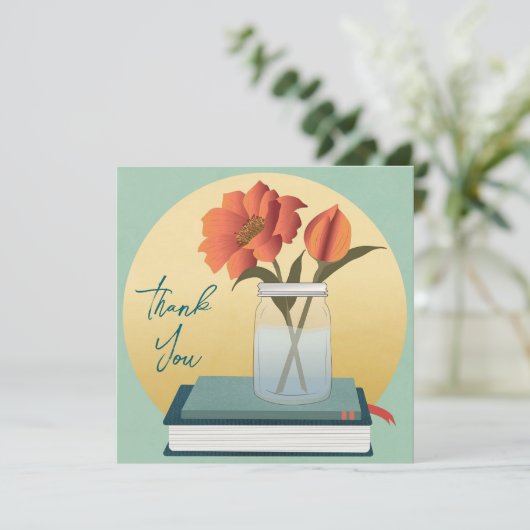 Hochzeit oder Dusche Vielen Dank Karten (Stehend Vorderseite)