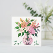 Hochzeit oder Dusche Vielen Dank Karten (Stehend Vorderseite)