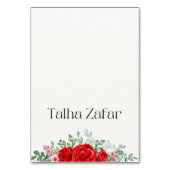 Hochzeit- oder Geburtstagsfeiern Tischnummer (Vorderseite)