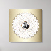 Hochzeit oder Jubiläum Foto Personalisiert Leinwanddruck (Vorderseite)