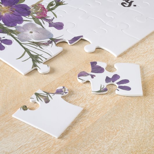 Hochzeit oder Verlobungs-Geschenk Puzzle (Seite)