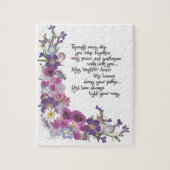 Hochzeit oder Verlobungs-Geschenk Puzzle (Vertikal)