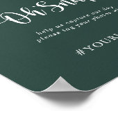 Hochzeit Oh schlucken rustikale Streichelleuchten  Poster (Ecke)