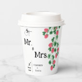 Hochzeit Pappbecher (Rückseite)