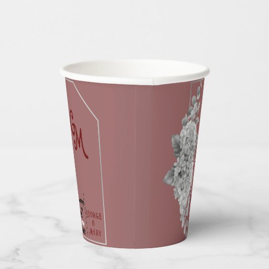 Hochzeit Pappbecher (Rechts)